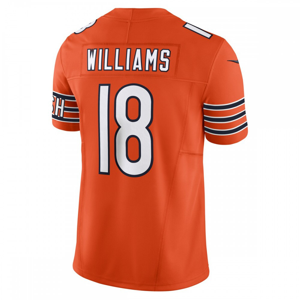 Caleb Williams Chicago Bears Nike Vapor F.U.S.E. Limited Jersey - Orange-Profan Arena